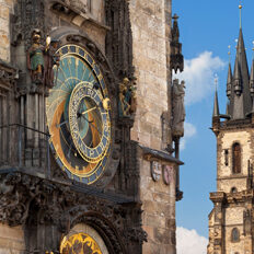 Astronomical clock in Prague Czech republic
[url=file_closeup.php?id=17497156][img]file_thumbview_approve.php?size=1&amp;id=17497156[/img][/url]